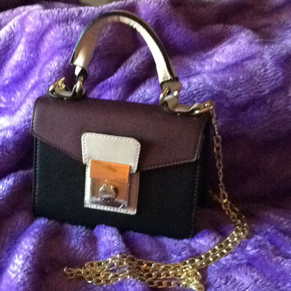 NWT BCBGeneration Plum Combo Crossbody
